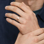 Aspen 6mm Wedding Ring Rose Gold 18k Wedding Band