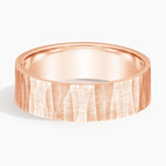 Aspen 6mm Wedding Ring Rose Gold 18k Wedding Band