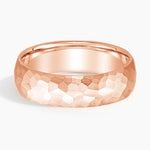 Canyon 6mm Wedding Ring Rose Gold 18k Wedding Band