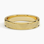 Maverick 4.5mm Wedding Ring Yellow Gold 18k Wedding Band
