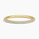 Ballad Three-Quarter Coverage Diamond Ring (1/4 ct. tw.) Yellow Gold 18k Wedding Band