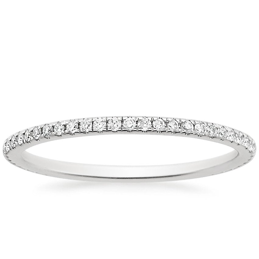 Whisper Eternity Diamond Ring (1/4 ct. tw.) Platinum Eternity Band