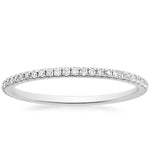 Whisper Eternity Diamond Ring (1/4 ct. tw.) Platinum Eternity Band