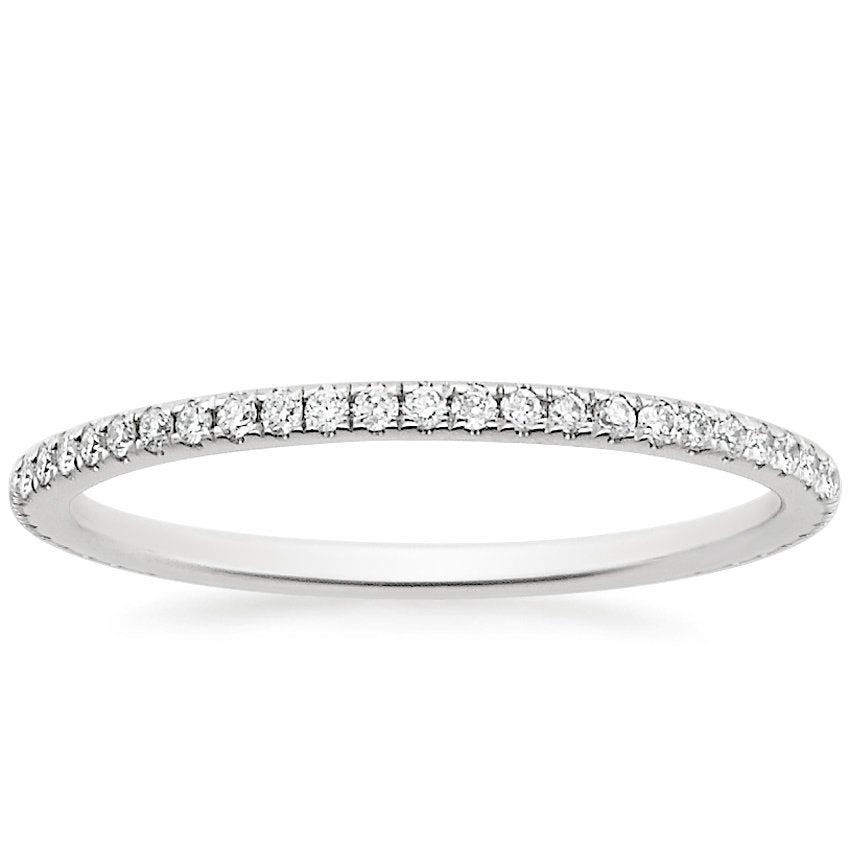 Whisper Eternity Diamond Ring (1/4 ct. tw.) Platinum Eternity Band