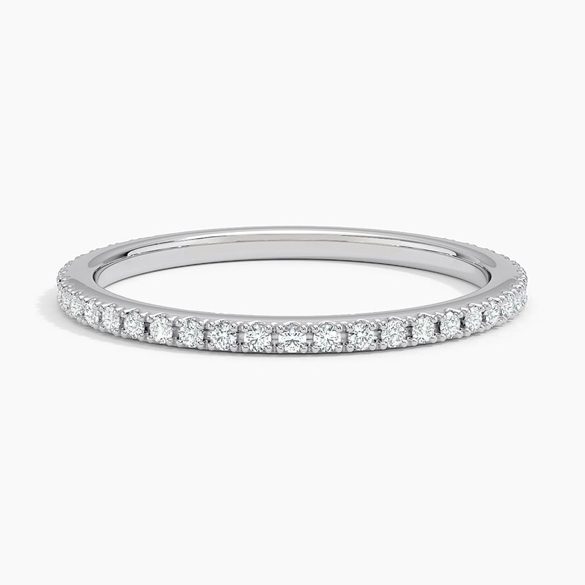 Whisper Eternity Diamond Ring (1/4 ct. tw.) Platinum Eternity Band