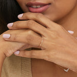 Camellia Wedding Ring Rose Gold 18k Wedding Band