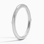 Camellia Wedding Ring Platinum Wedding Band