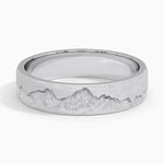 Everest 5mm Wedding Ring Platinum Wedding Band