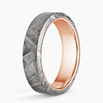 Tundra 6mm Wedding Ring Rose Gold 18k Wedding Band