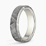 Tundra 6mm Wedding Ring White Gold 18k Wedding Band