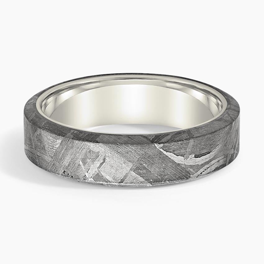 Tundra 6mm Wedding Ring White Gold 18k Wedding Band