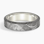 Tundra 6mm Wedding Ring White Gold 18k Wedding Band