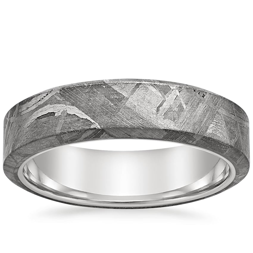 Tundra 6mm Wedding Ring White Gold 18k Wedding Band