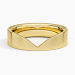 Kaia Contour Ring Yellow Gold 18k Wedding Band