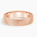Mojave Maverick 5mm Wedding Ring Rose Gold 18k Wedding Band