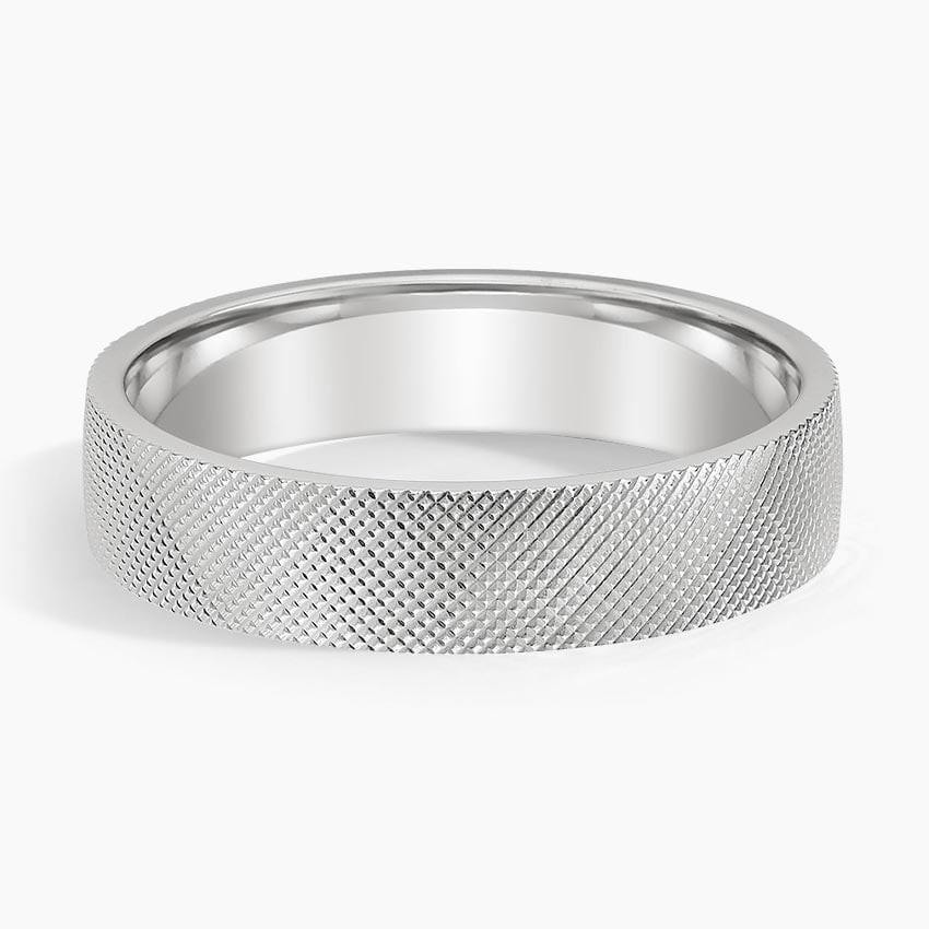 Mojave Maverick 6mm Wedding Ring Platinum Wedding Band