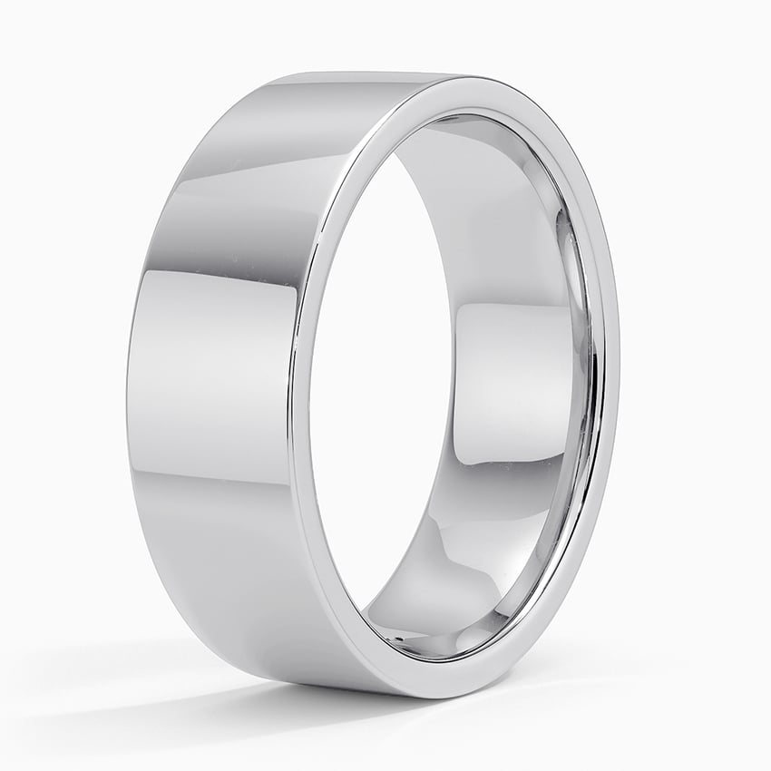 Mojave 7mm Wedding Ring Platinum Wedding Band