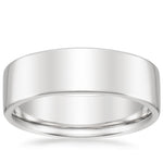 Mojave 7mm Wedding Ring Platinum Wedding Band