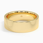 Mojave 7mm Wedding Ring Yellow Gold 18k Wedding Band