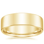 Mojave 7mm Wedding Ring Yellow Gold 18k Wedding Band