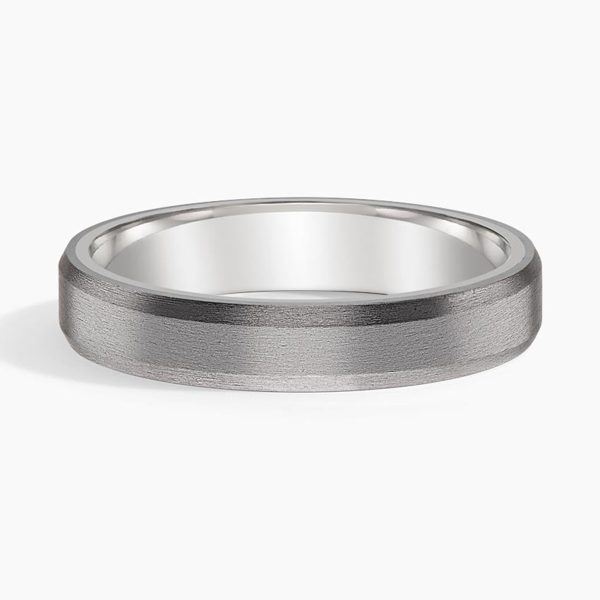 Endeavor 4.5mm Wedding Ring White Gold 18k Wedding Band