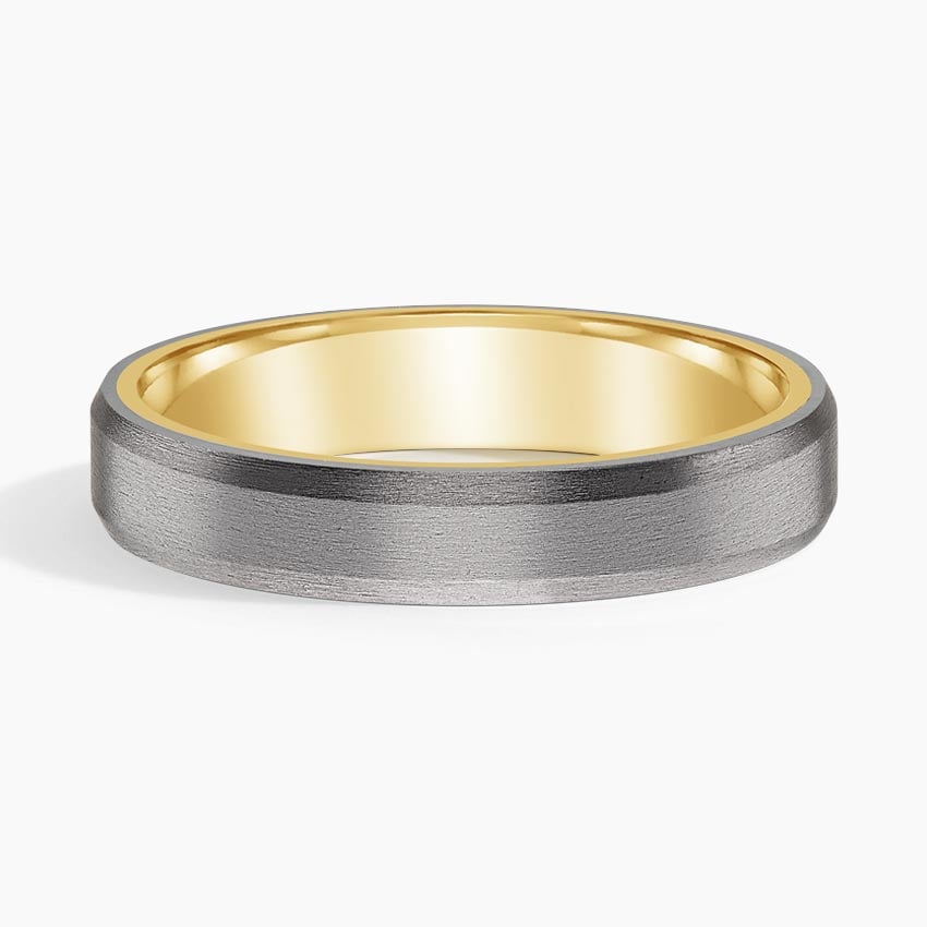 Endeavor 5.5mm Wedding Ring Yellow Gold 18k Wedding Band