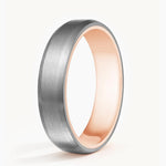 Endeavor 5.5mm Wedding Ring Rose Gold 18k Wedding Band