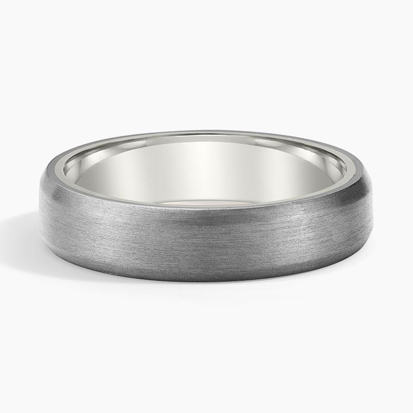 Endeavor 5.5mm Wedding Ring White Gold 18k Wedding Band
