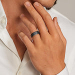 Endeavor 7.5mm Wedding Ring Rose Gold 18k Wedding Band