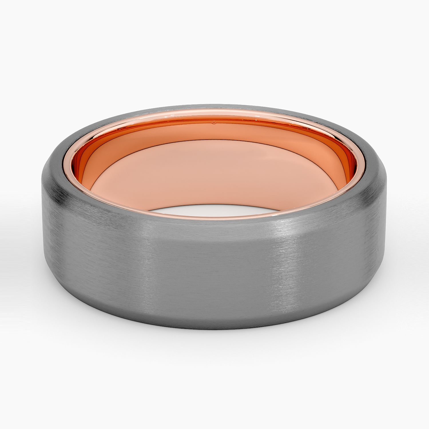 Endeavor 5.5mm Wedding Ring Rose Gold 18k Wedding Band