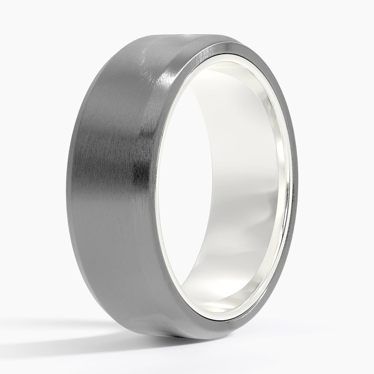 Endeavor 5.5mm Wedding Ring White Gold 18k Wedding Band