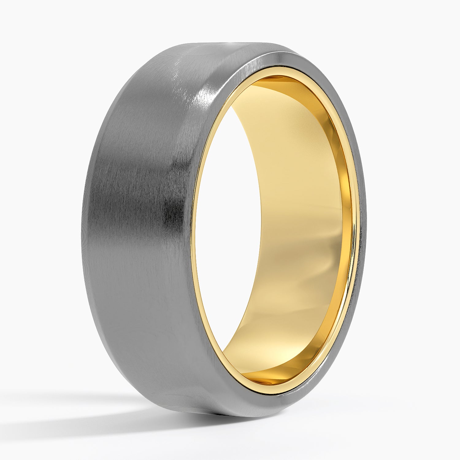 Endeavor 5.5mm Wedding Ring Yellow Gold 18k Wedding Band