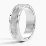 Maverick 6.5mm Wedding Ring Platinum Wedding Band