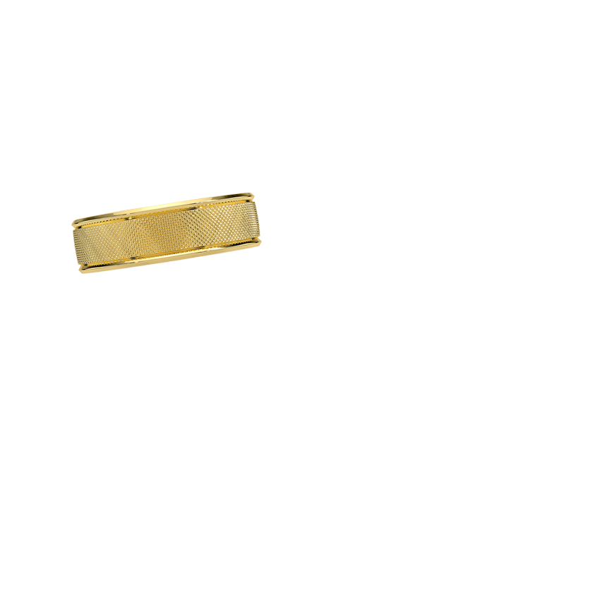 Maverick 6.5mm Wedding Ring Yellow Gold 18k Wedding Band