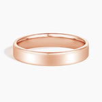 Mojave Slim Profile 4mm Wedding Ring Rose Gold 18k Wedding Band