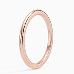 Comfort Fit Wedding Ring Rose Gold 18k 1.5mm Wedding Band