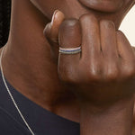 Luxe Ballad Black Diamond Ring (1/4 ct. tw.) Yellow Gold 18k Wedding Band
