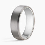 Endeavor 6.5mm Wedding Ring White Gold 18k Wedding Band