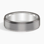 Endeavor 6.5mm Wedding Ring White Gold 18k Wedding Band
