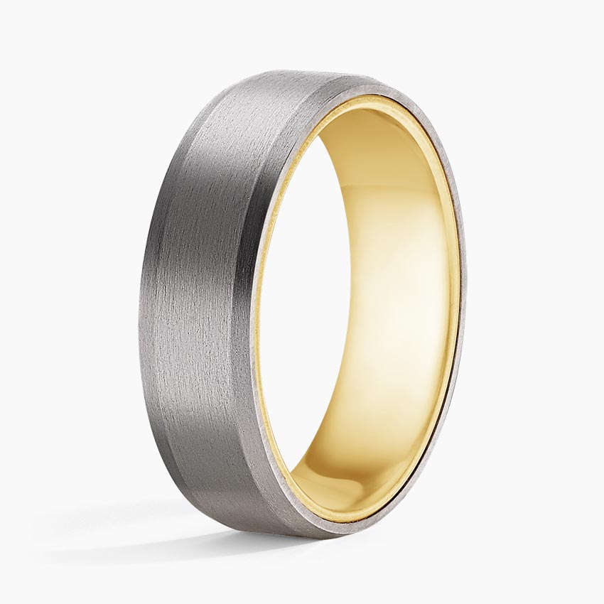 Endeavor 6.5mm Wedding Ring Yellow Gold 18k Wedding Band