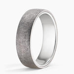 Dylan 6.5mm Wedding Ring White Gold 18k Wedding Band
