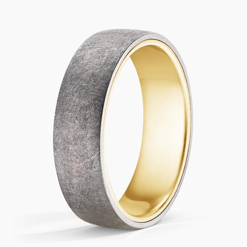 Dylan 6.5mm Wedding Ring Yellow Gold 18k Wedding Band