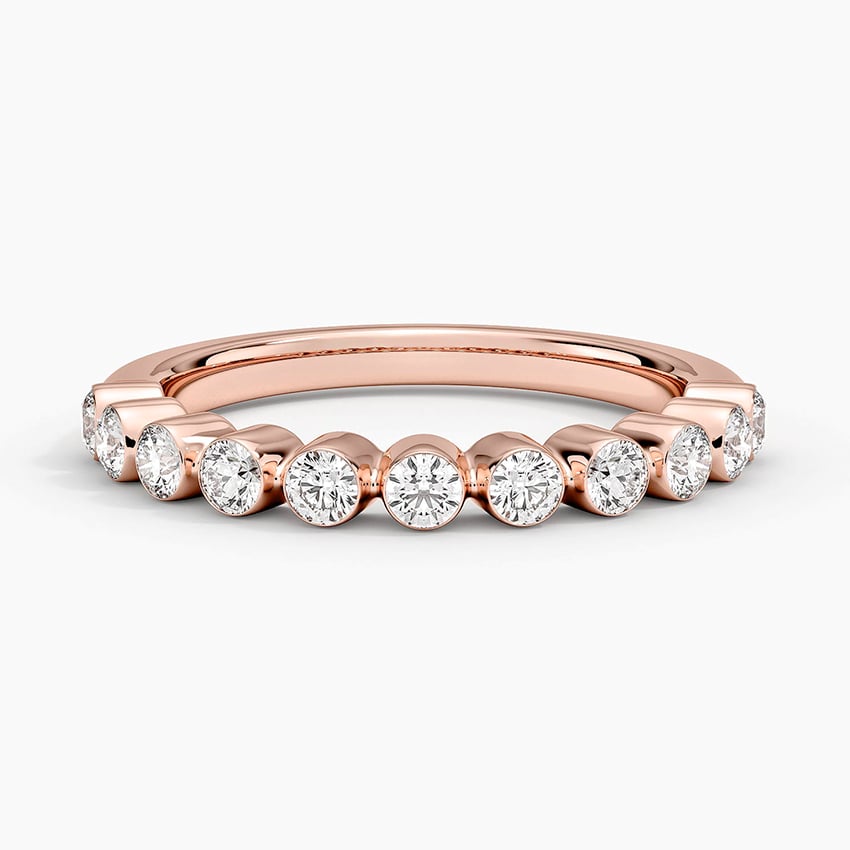 Colette Lab Diamond Ring (1/2 ct. tw.) Rose Gold 18k Wedding Band