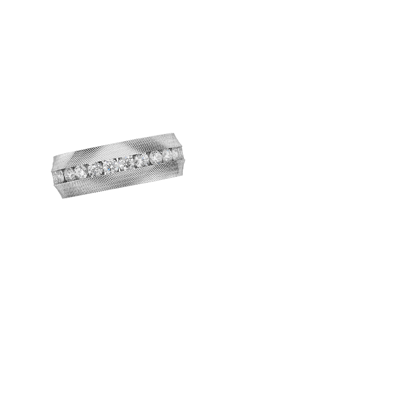 Maverick Diamond 8mm Wedding Ring (1 ct. tw.) Platinum Wedding Band