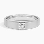 Jamie Diamond 4mm Wedding Ring Platinum Wedding Band