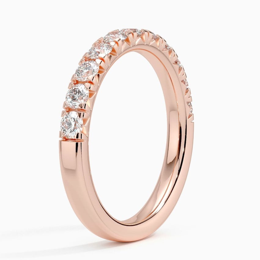 Anthology Half Coverage Diamond Ring  (2/3 ct. tw.) Rose Gold 18k Wedding Band