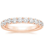 Anthology Half Coverage Diamond Ring  (2/3 ct. tw.) Rose Gold 18k Wedding Band