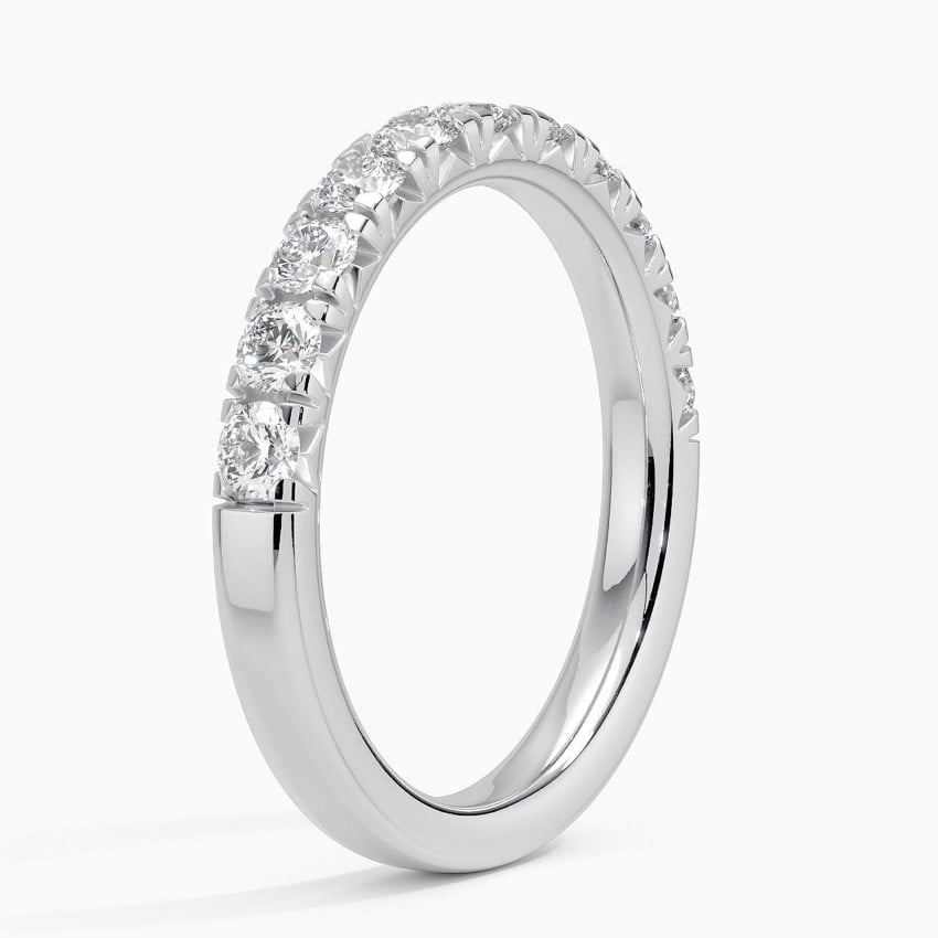 Anthology Half Coverage Diamond Ring  (2/3 ct. tw.) Platinum Wedding Band