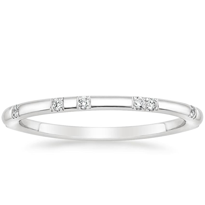Astra 1.4mm Diamond Ring Platinum Wedding Band