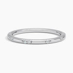 Astra 1.4mm Diamond Ring Platinum Wedding Band